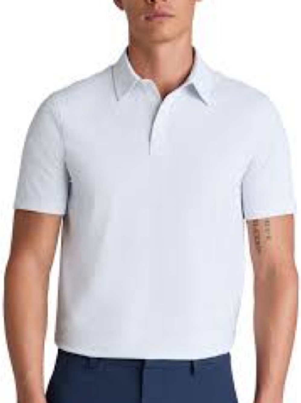 G/FORE Fine Stretch Jacquard Golf Polo Shirt